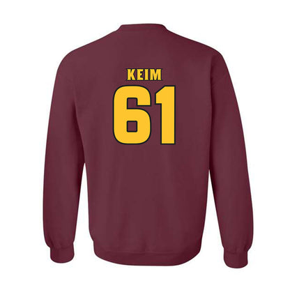 Arizona State - NCAA Football : Carson Keim - Replica Shersey Crewneck Sweatshirt