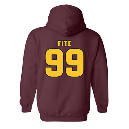 Arizona State - NCAA Football : CJ Fite - Hooded Sweatshirt Replica Shersey