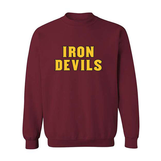 Arizona State - NCAA Men's Swimming & Diving : Finn Kemp - Replica Shersey Crewneck Sweatshirt