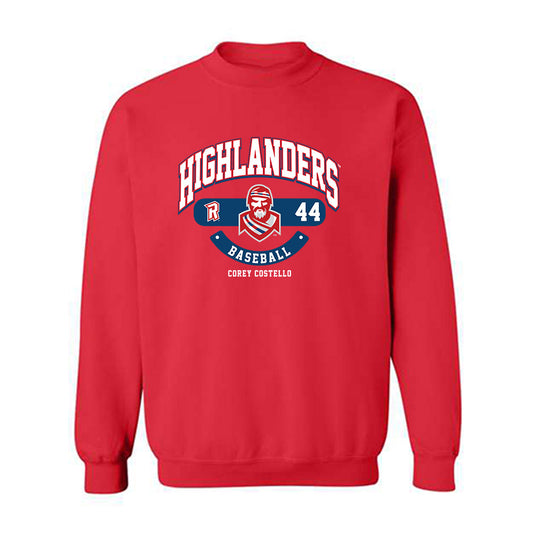Radford - NCAA Baseball : Corey Costello - Classic Fashion Shersey Crewneck Sweatshirt-0