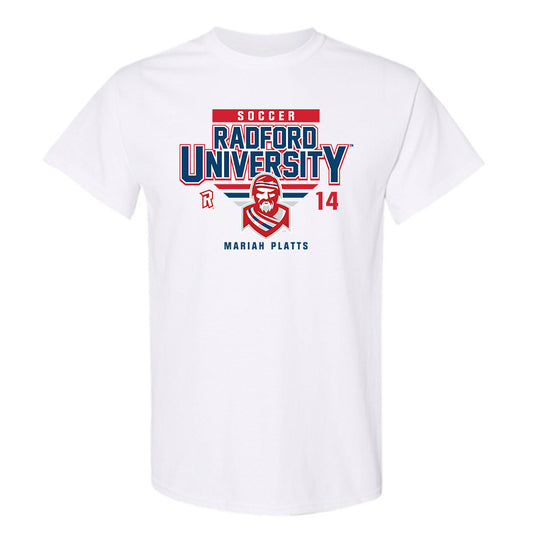 Radford - NCAA Women's Soccer : Mariah Platts - Classic Fashion Shersey T-Shirt-0