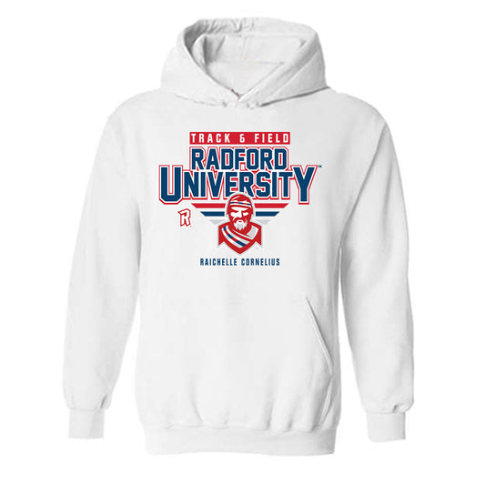 Radford - NCAA Women's Track & Field : Raichelle Cornelius - Classic Fashion Shersey Hooded Sweatshirt-0