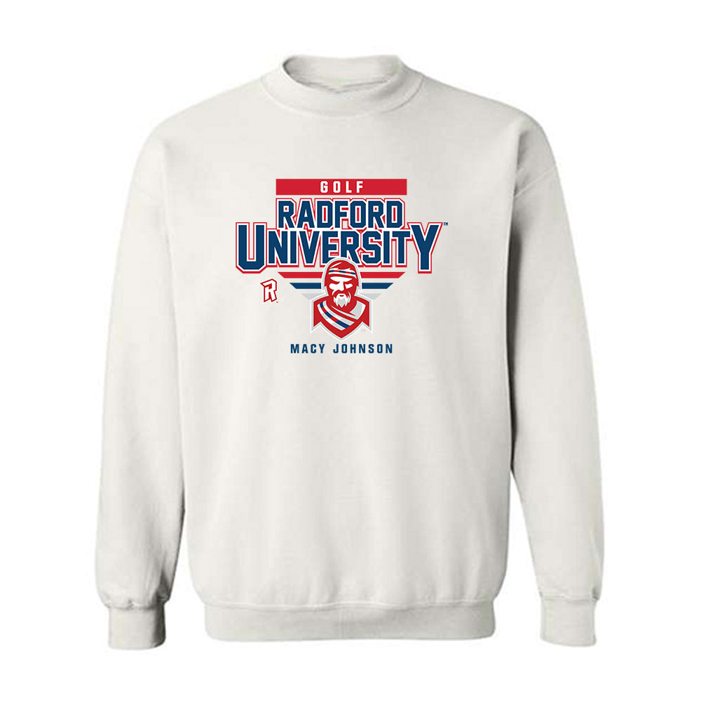 Radford - NCAA Women's Golf : Macy Johnson - Classic Fashion Shersey Crewneck Sweatshirt