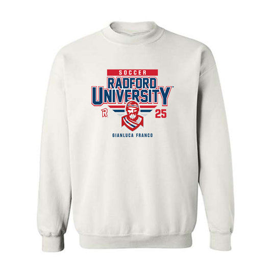 Radford - NCAA Men's Soccer : Gianluca Franco - Classic Fashion Shersey Crewneck Sweatshirt-0