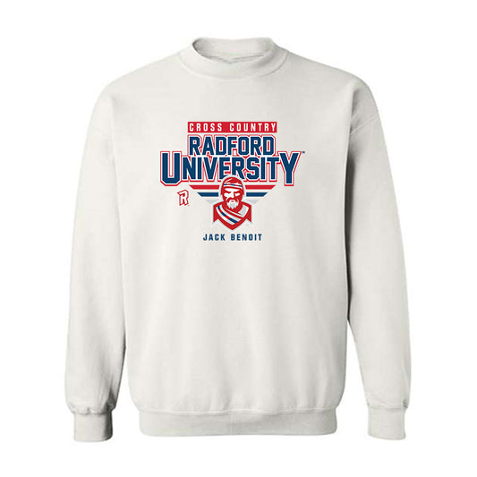 Radford - NCAA Men's Cross Country : Jack Benoit - Classic Fashion Shersey Crewneck Sweatshirt-0