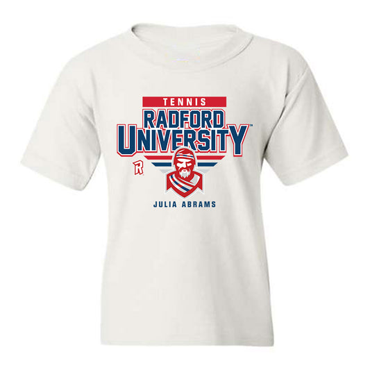 Radford - NCAA Women's Tennis : Julia Abrams - Classic Fashion Shersey Youth T-Shirt