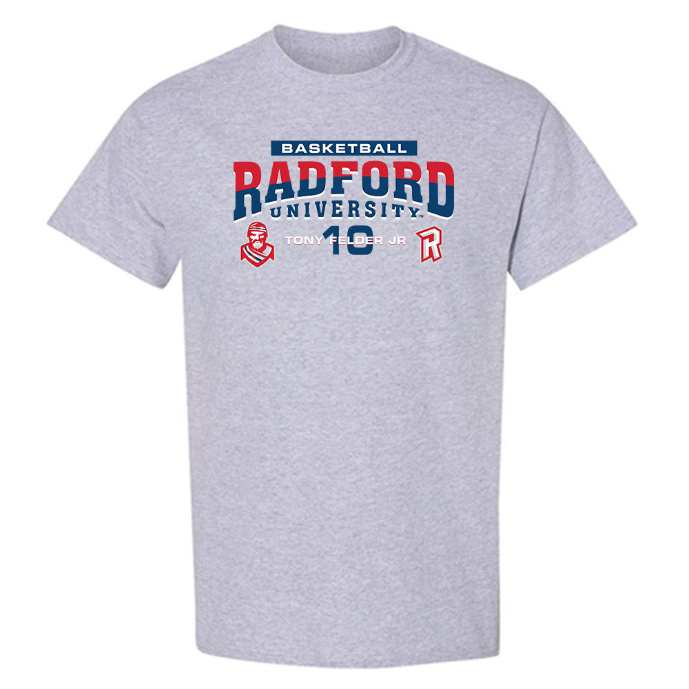 Radford - NCAA Men's Basketball : Tony Felder Jr - Classic Fashion Shersey T-Shirt