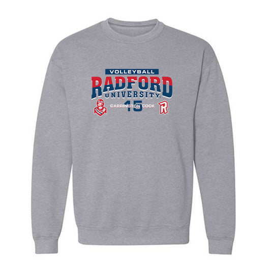 Radford - NCAA Women's Volleyball : Carrington Cook - Classic Fashion Shersey Crewneck Sweatshirt