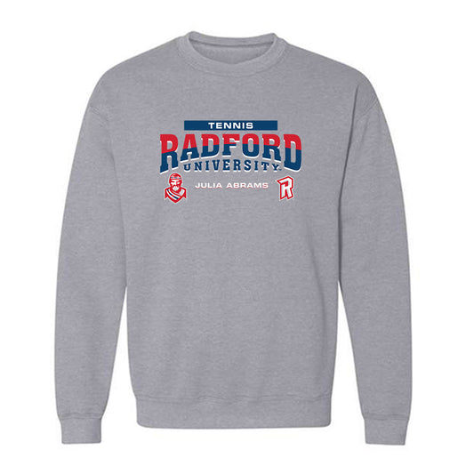 Radford - NCAA Women's Tennis : Julia Abrams - Classic Fashion Shersey Crewneck Sweatshirt