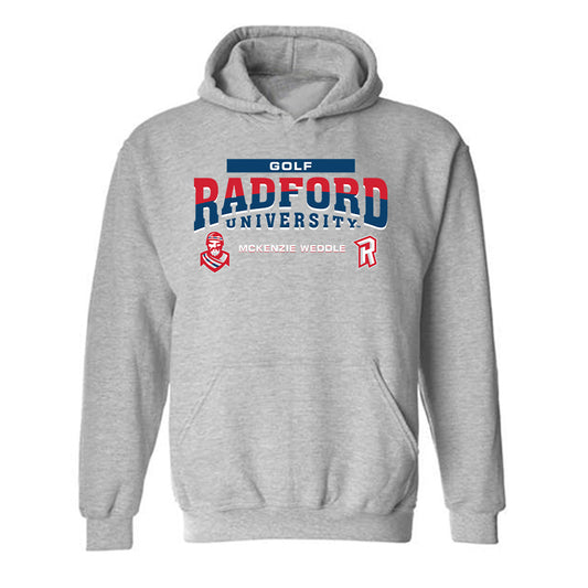 Radford - NCAA Women's Golf : Mckenzie Weddle - Classic Fashion Shersey Hooded Sweatshirt