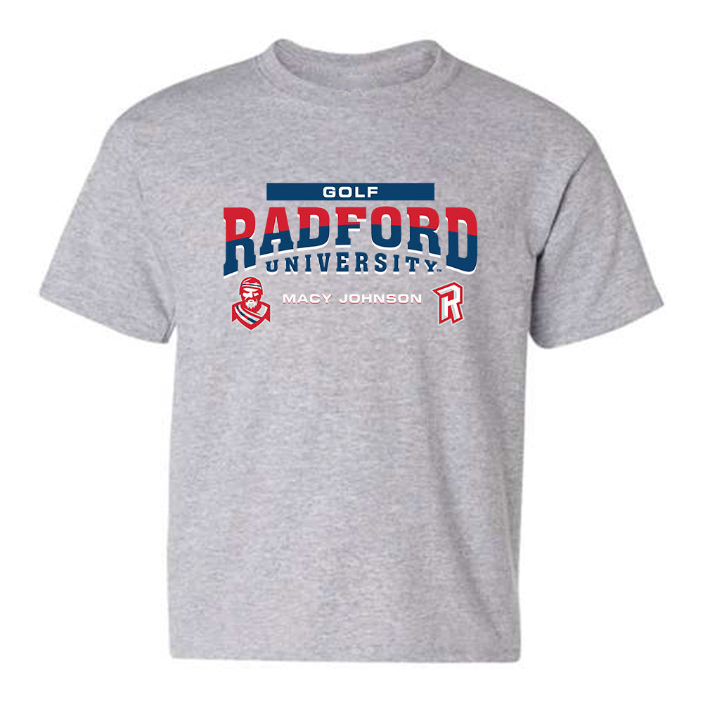 Radford - NCAA Women's Golf : Macy Johnson - Classic Fashion Shersey Youth T-Shirt