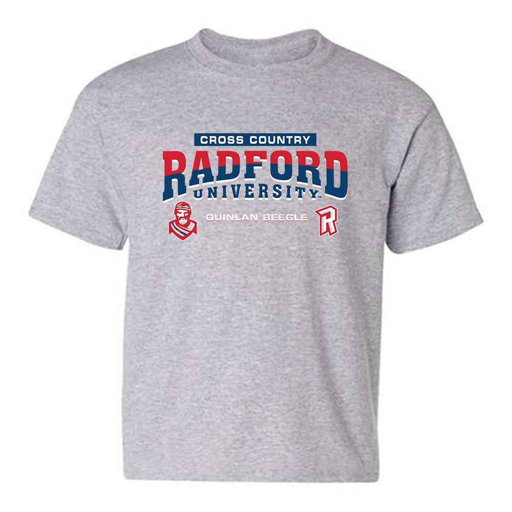 Radford - NCAA Men's Cross Country : Quinlan Beegle - Classic Fashion Shersey Youth T-Shirt-0