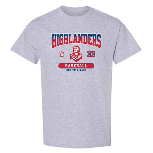 Radford - NCAA Baseball : Breckin Nace - Classic Fashion Shersey T-Shirt-0
