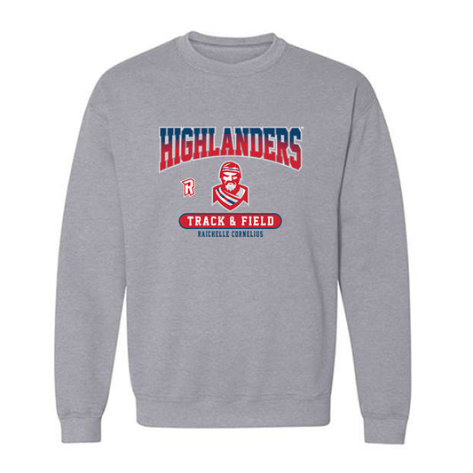 Radford - NCAA Women's Track & Field : Raichelle Cornelius - Classic Fashion Shersey Crewneck Sweatshirt-0