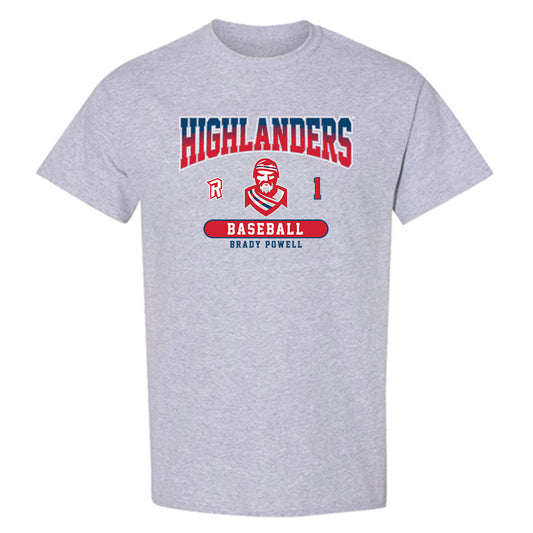 Radford - NCAA Baseball : Brady Powell - Classic Fashion Shersey T-Shirt-0