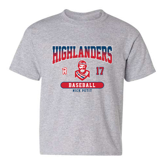 Radford - NCAA Baseball : Nick Petit - Classic Fashion Shersey Youth T-Shirt
