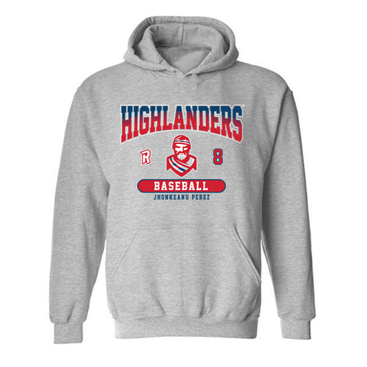 Radford - NCAA Baseball : Jhonkeanu Perez - Classic Fashion Shersey Hooded Sweatshirt