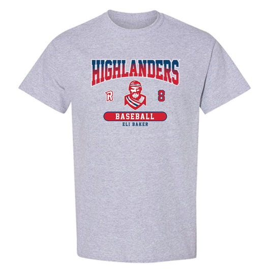 Radford - NCAA Baseball : Eli Baker - Classic Fashion Shersey T-Shirt-0