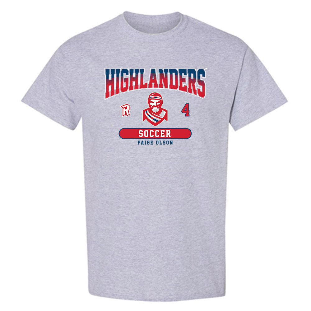 Radford - NCAA Women's Soccer : Paige Olson - Classic Fashion Shersey T-Shirt-0