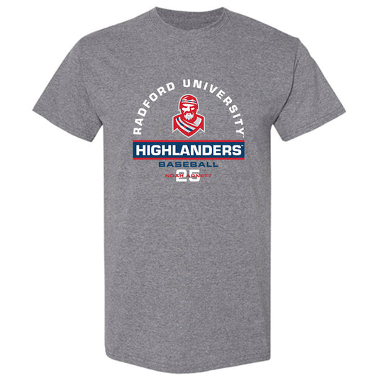Radford - NCAA Baseball : Noah Arnett - Classic Fashion Shersey T-Shirt-0