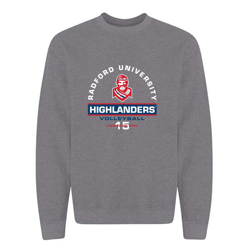 Radford - NCAA Women's Volleyball : Carrington Cook - Classic Fashion Shersey Crewneck Sweatshirt