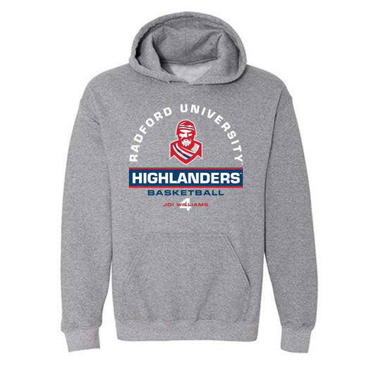 Radford - NCAA Women's Basketball : Joi Williams - Classic Fashion Shersey Hooded Sweatshirt