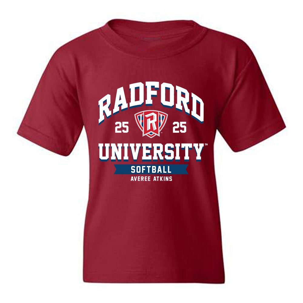Radford - NCAA Softball : Averee Atkins - Classic Fashion Shersey Youth T-Shirt