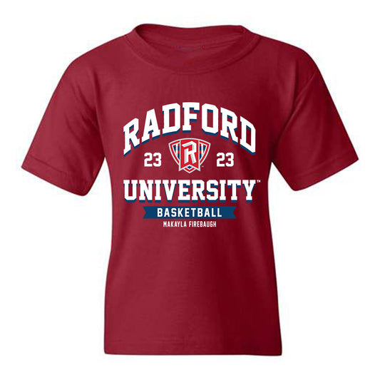 Radford - NCAA Women's Basketball : Makayla Firebaugh - Classic Fashion Shersey Youth T-Shirt