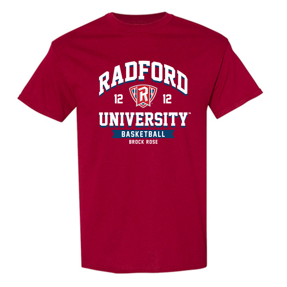 Radford - NCAA Men's Basketball : Brock Rose - Classic Fashion Shersey T-Shirt