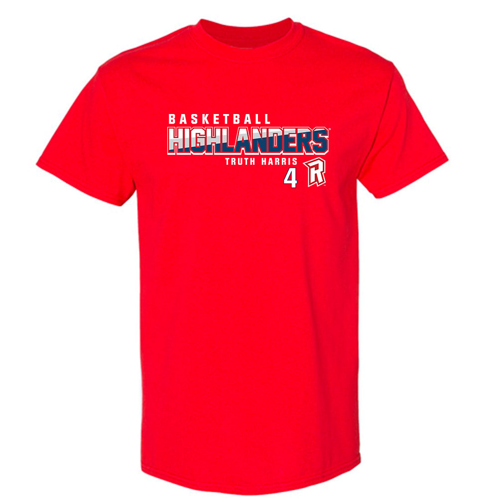 Radford - NCAA Men's Basketball : Truth Harris - Classic Fashion Shersey T-Shirt