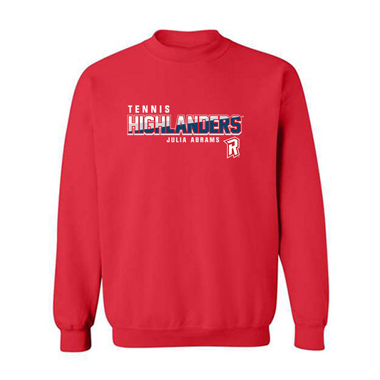 Radford - NCAA Women's Tennis : Julia Abrams - Classic Fashion Shersey Crewneck Sweatshirt