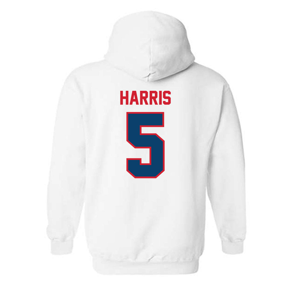 Radford - NCAA Men's Basketball : josiah harris - Classic Shersey Hooded Sweatshirt