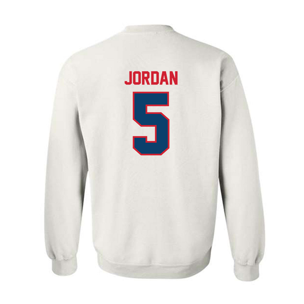 Radford - NCAA Men's Basketball : Lamariyon Jordan - Classic Shersey Crewneck Sweatshirt-1