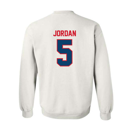 Radford - NCAA Men's Basketball : Lamariyon Jordan - Classic Shersey Crewneck Sweatshirt-1