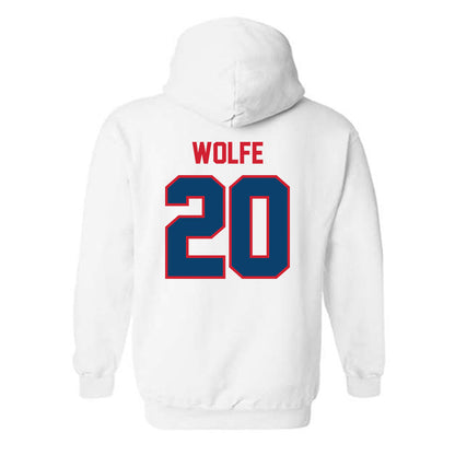 Radford - NCAA Softball : Amber Wolfe - Classic Shersey Hooded Sweatshirt