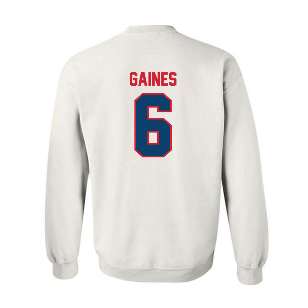 Radford - NCAA Men's Basketball : Isaiah Gaines - Classic Shersey Crewneck Sweatshirt-1