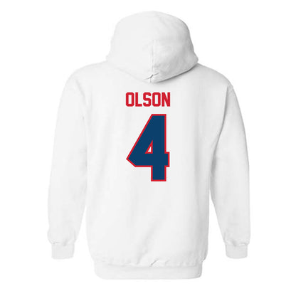 Radford - NCAA Women's Soccer : Paige Olson - Classic Shersey Hooded Sweatshirt-1
