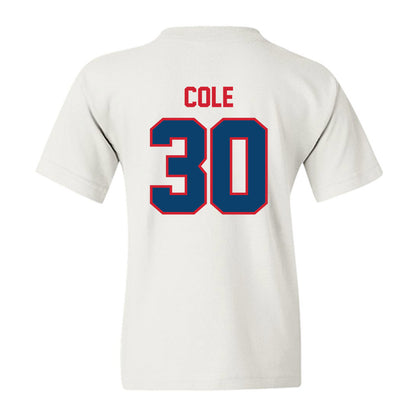 Radford - NCAA Baseball : Cameron Cole - Classic Shersey Youth T-Shirt-1