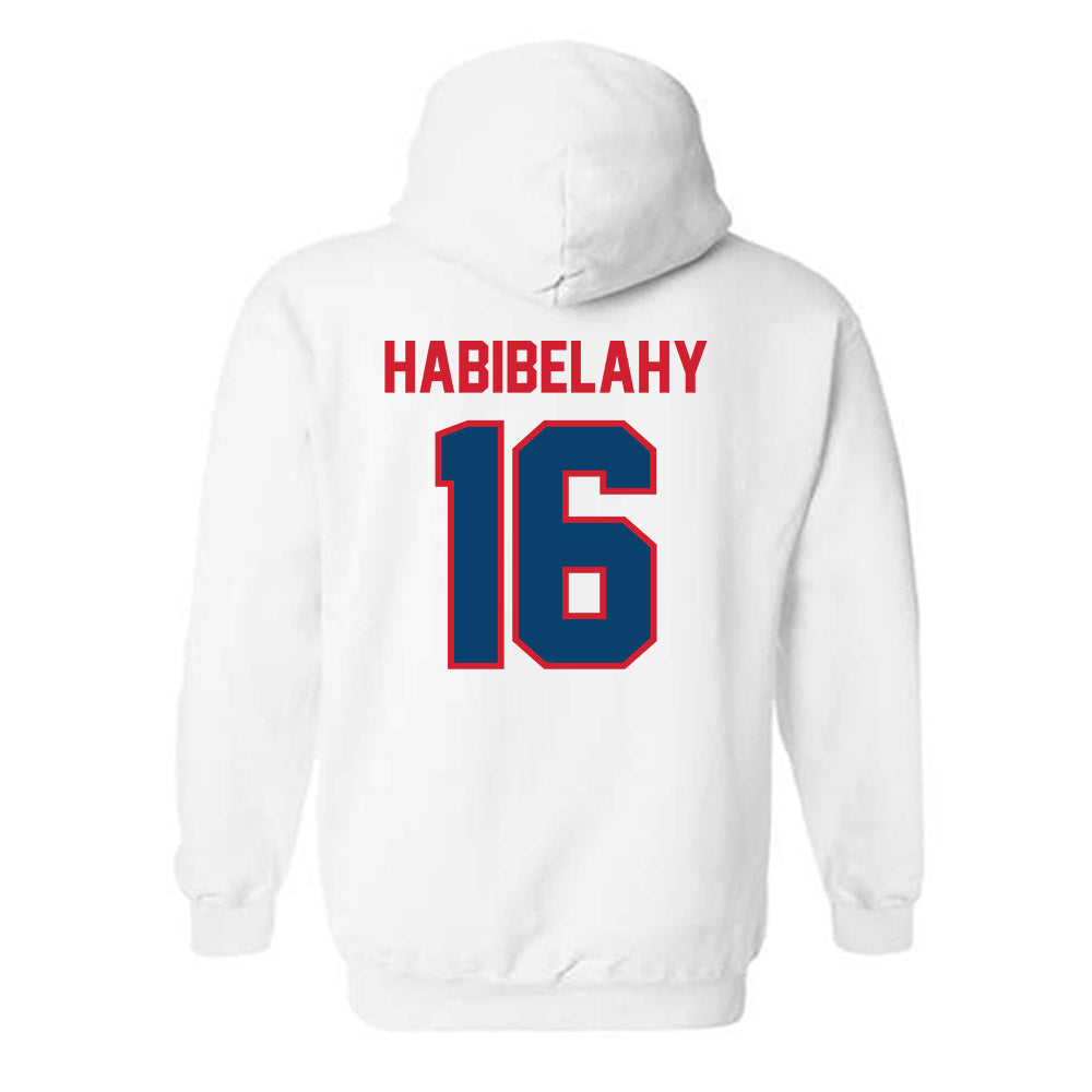 Radford - NCAA Men's Soccer : Kevin Habibelahy - Classic Shersey Hooded Sweatshirt-1