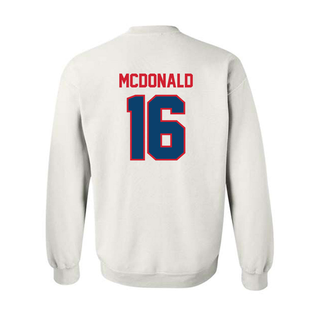 Radford - NCAA Baseball : Jack McDonald - Classic Shersey Crewneck Sweatshirt