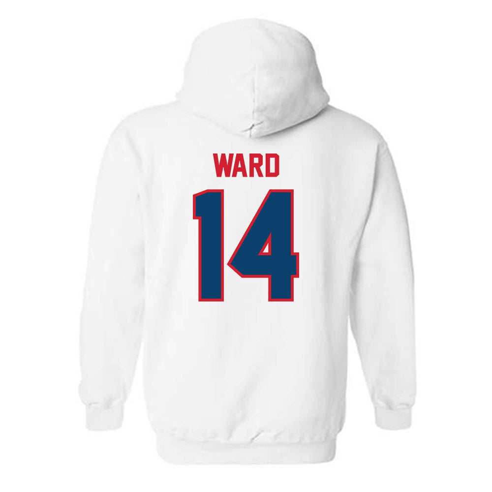 Radford - NCAA Baseball : James Ward - Classic Shersey Hooded Sweatshirt-1