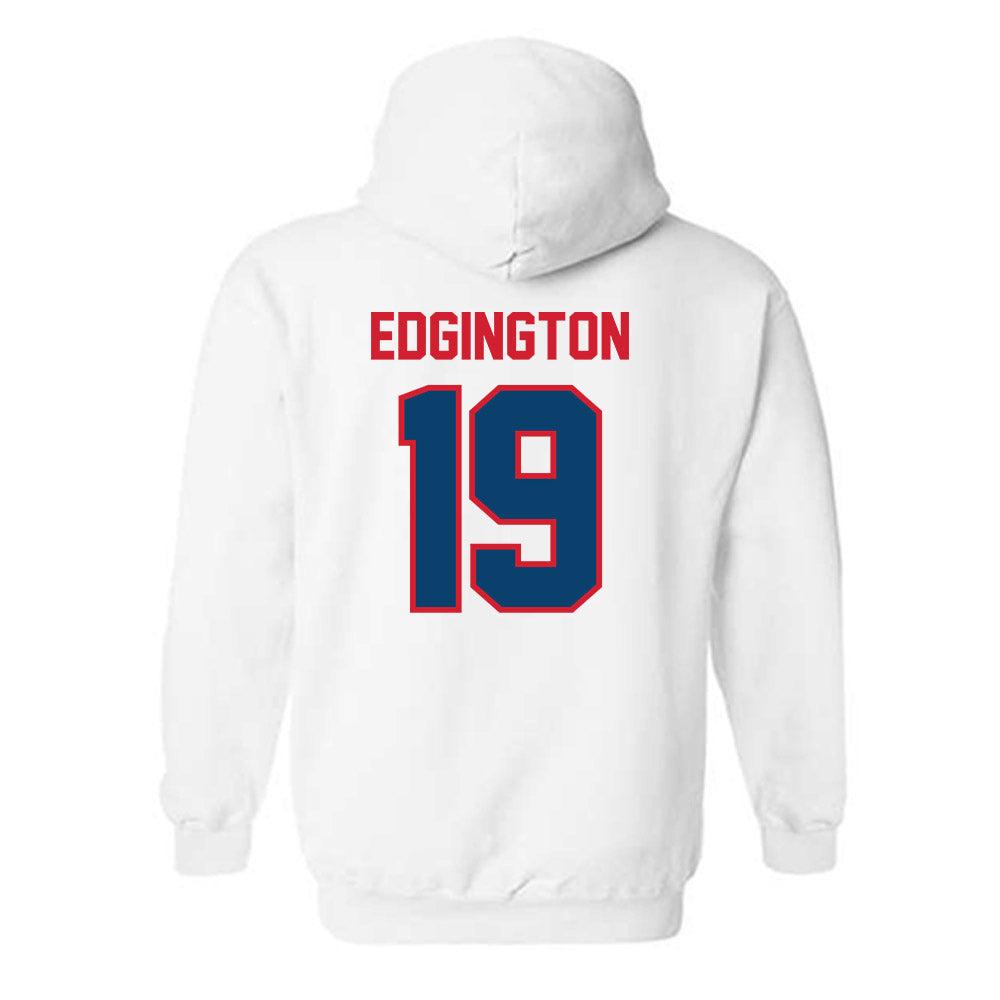 Radford - NCAA Men's Soccer : Gavin Edgington - Classic Shersey Hooded Sweatshirt-1
