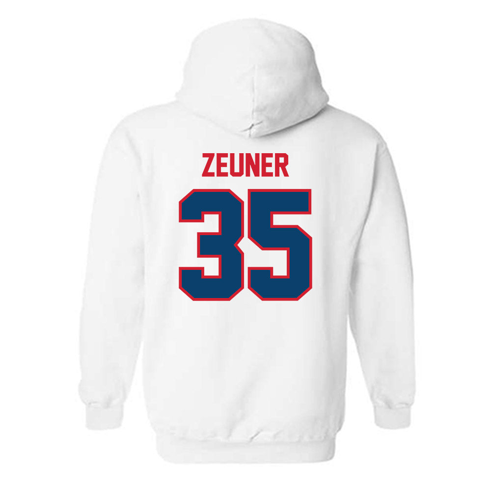 Radford - NCAA Women's Lacrosse : Ava Zeuner - Classic Shersey Hooded Sweatshirt-1