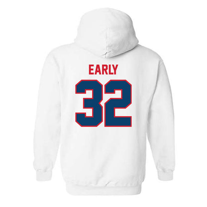 Radford - NCAA Men's Basketball : David Early - Classic Shersey Hooded Sweatshirt