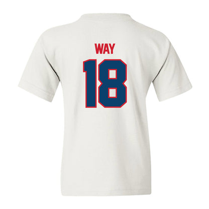 Radford - NCAA Baseball : Trey Way - Classic Shersey Youth T-Shirt-1