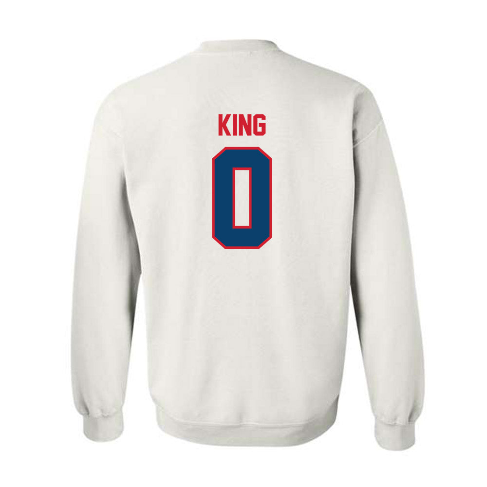 Radford - NCAA Men's Basketball : LaDavian King - Classic Shersey Crewneck Sweatshirt-1