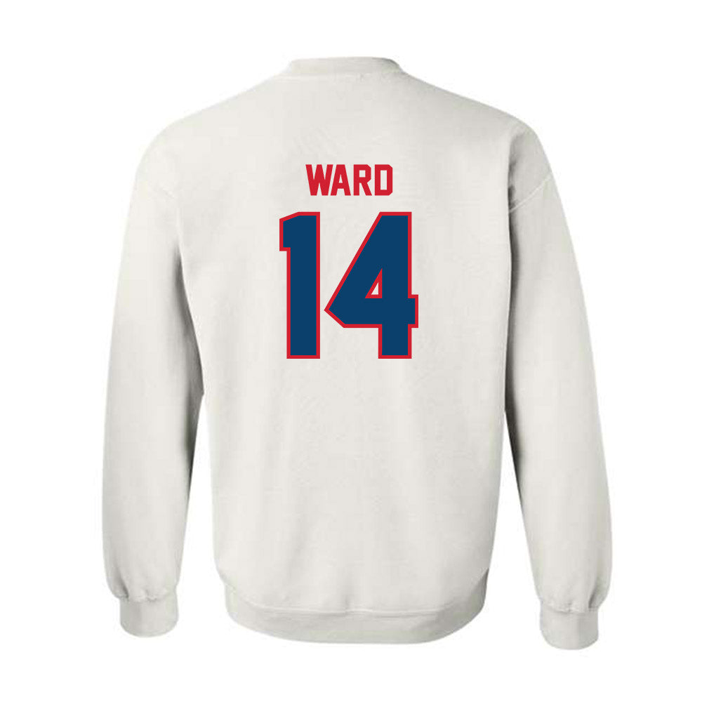 Radford - NCAA Baseball : James Ward - Classic Shersey Crewneck Sweatshirt-1