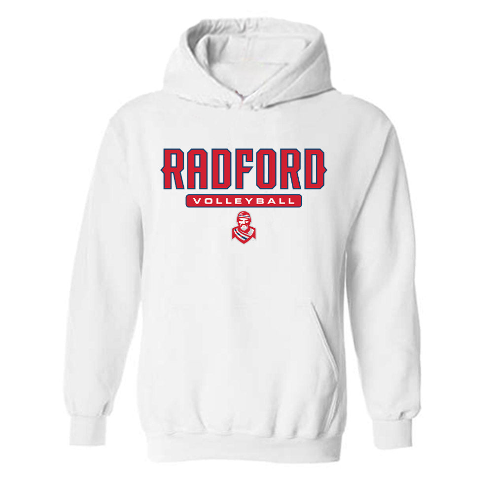 Radford - NCAA Women's Volleyball : Alyssa Cadavid - Classic Shersey Hooded Sweatshirt-0