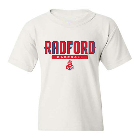 Radford - NCAA Baseball : Brady Powell - Classic Shersey Youth T-Shirt-0