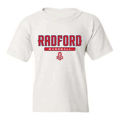 Radford - NCAA Baseball : Matthew McGovern - Classic Shersey Youth T-Shirt-0